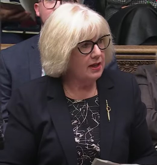 Patricia Ferguson MP at Prime Ministers Questions