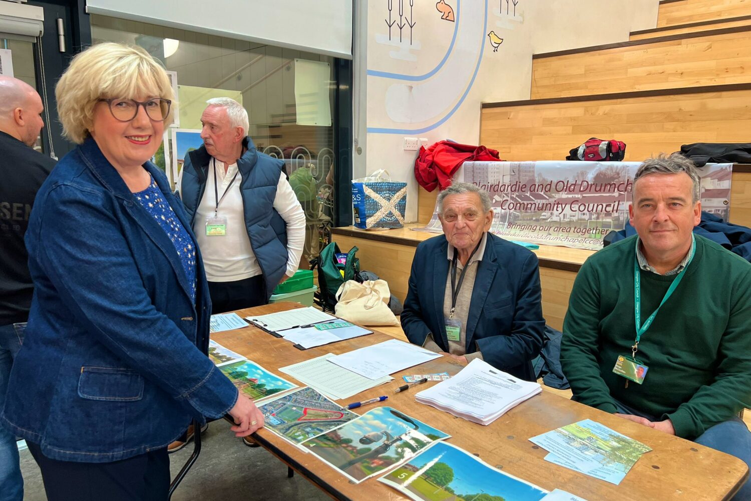 Patricia Ferguson MP at the Blairdardie Primary Fun Day